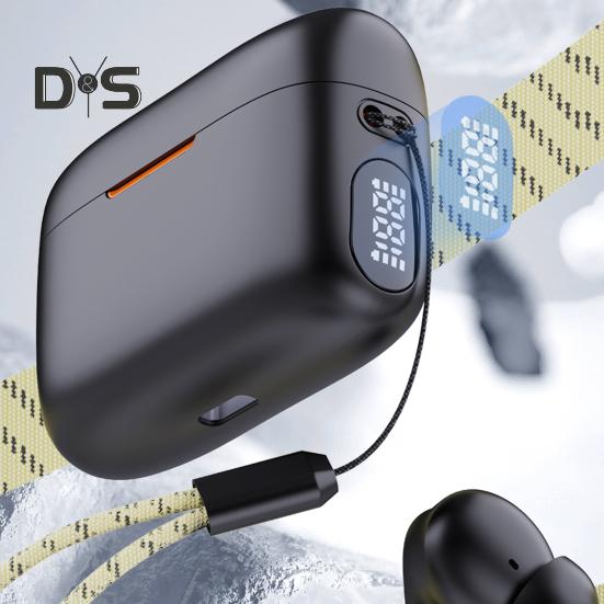 Bluetooth-compatible Wireless Earphones Noise Reduction Waterproof Ultralight Rechargeable Headset Comfortable In-ear Earbuds