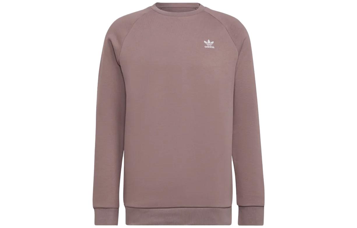 Adidas Originals Sweatshirts Men s Watermelon Red Crew Neck Moderate Regular HJ7991 XS