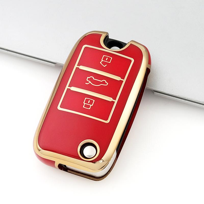 TPU Auto Shell Protector Keyless Accessories for Roewe MG ZS GT GS 350 360 750 RX5 MG3 MG5 MG6 MG7 Car Flip Key Case Cover Bag