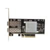 PCI Express Netzwerkkarte - STARTECH - 2 Glasfaserports - 10 Gigabit Ethernet - Offener SFP+ - Intel Chipsatz
