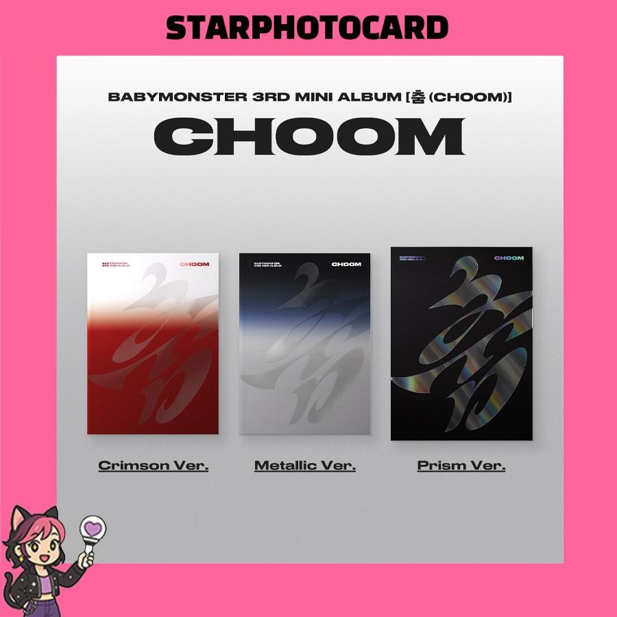 [Dostępny od ręki] Babymonster 3. Mini Album [ (Choom)] SET
