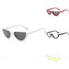 Fashion Semiframe Sunglasses With Uv Protection For Outdoor Activities And Stylish Wear