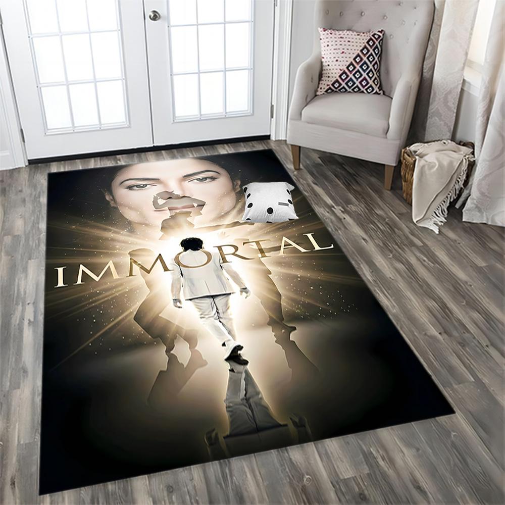 Michael Jackson Immortal Live rug for living rooms, bedrooms, home décor, and as gifts.