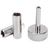 Conjunto de 3 Peças de Ferramentas de Ajuste de Válvulas Tucho 8 9 Mm Soquetes de Contraporca e Acionamento de 3 Mm Para Motocicletas ATVs