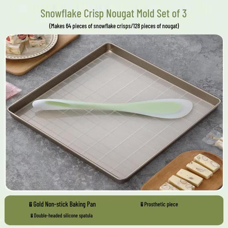 Non-stick Snowflake Crisp & Candy Baking Mold