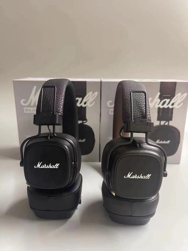 Marshall Major IV 4th Gen Over-Ear Wireless Bluetooth Headphones with Heavy Bass