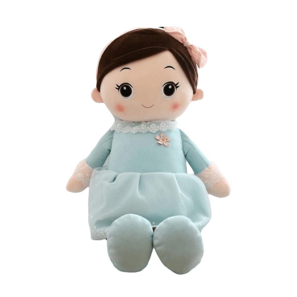 Lace Clothes Sleeping Dolls 40cm Size Soft Doll Pillow Cute Stuffed Dolls  For Kids