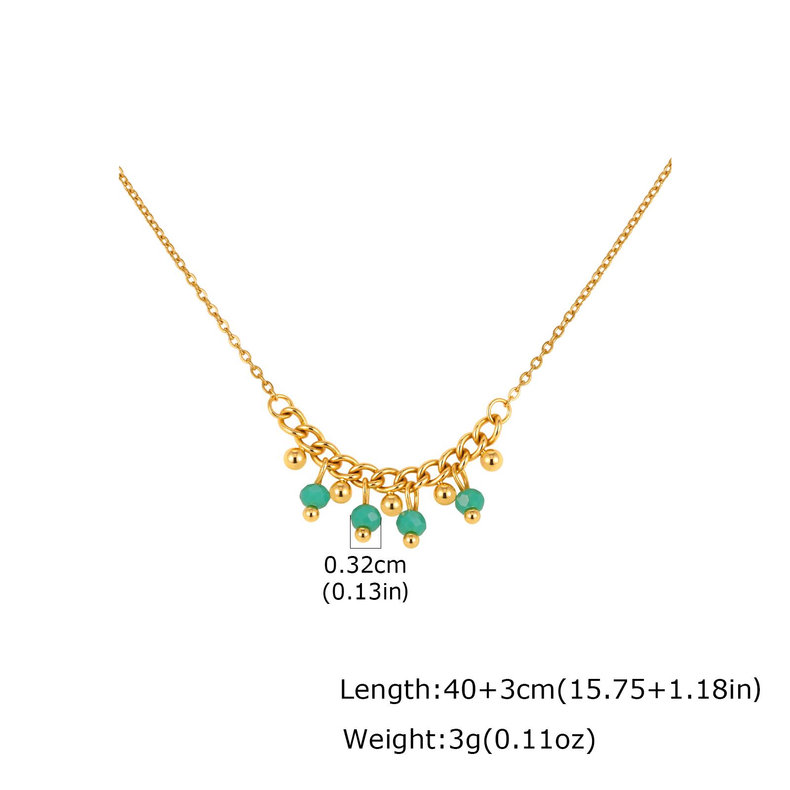 

Beaded Necklace Boho Colorful Tassel Fringe Beads Necklaces for Women Choker Summer Beach Jewelry Gift