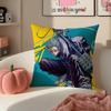 Action Comedy Japanese Manga SSakamoto Days Cushion Cover Pillowcase Short Plush Invisible Zipper Room Sofa Cushion Cover