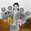 Creative Funny Beautiful Rat Cute Plush Doll Rebellious Rat Poison Money Rat Fun Birthday Gift