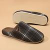 Men Warm Winter Cotton Shoes Women Warm Fur Home Slippers EVA Non-Slip Plush Slippers Indoor Couple Thick Sole Footwear Slides