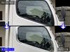 BRIGHTZ Bluetec Canter Chrome Pillar and Chrome Window Mould Set Bluetec Canter 15846 (6 Pieces) [TRUCK-L-061]