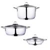 Serenk Modernist 6 Pieces Steel Cookware Set