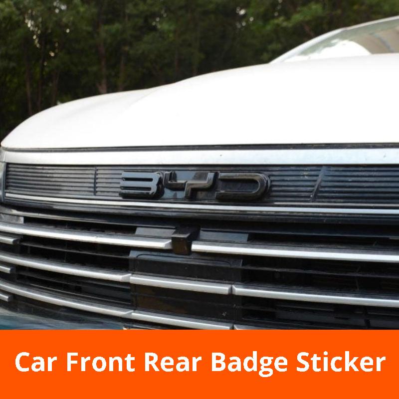 For BYD King Seal 5 DM-i Car Front Rear Badge Sticker Cover Tail Emblem Decal Exterior Modification Accessories