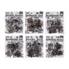 Black Poet Retro Instagram-Style PET Stickers: Waterproof Journaling & Collage Decor