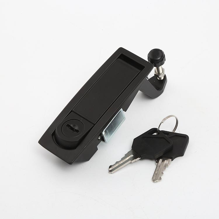 Flush Mount Compression Paddle Latch Recessed Adjustable Cabinet Door Handle Lock for Equipment Enclosure Tool Box Trailer