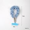 Korean Floral Plaid Phone Wrist Strap Women Detachable Phone Chain Universal Anti Lost Lanyard Cute Daily Phone Wristband