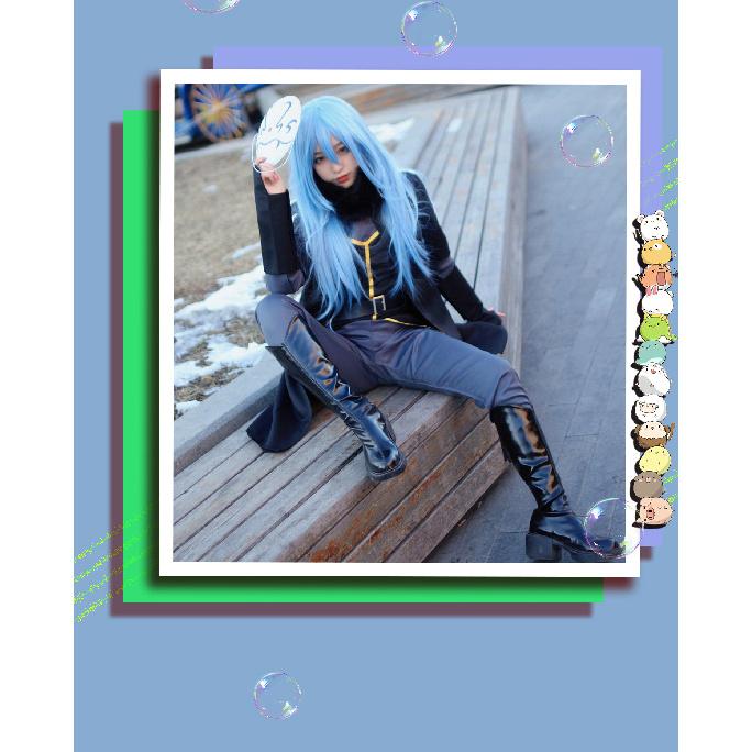 Anime That Time I Got Reincarnated as a Slime Rimuru Tempest Cosplay Costume Uniform Halloween Carnival Party Christmas Play Role Clothes Clothing
