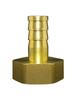3/4" 1" 1-1/4" BSPP Female To 8/10/12/14/16/19/25/32/38 mm Hose Tail Barb Brass Plumbing Fitting Conenctor Water Gas Home Garden