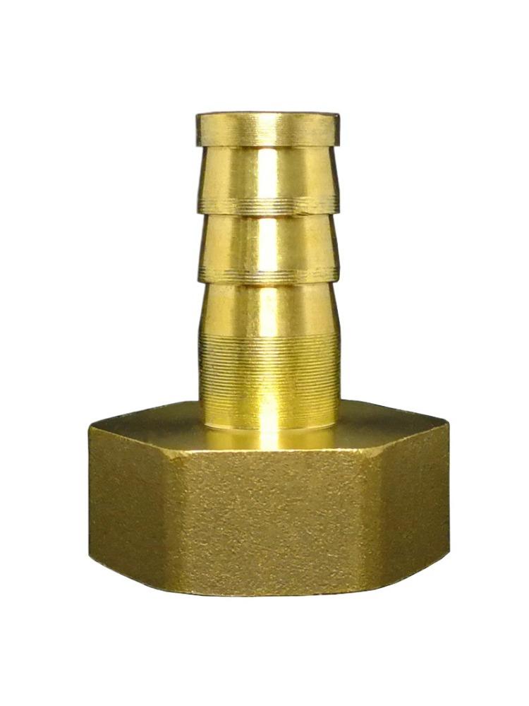 3/4" 1" 1-1/4" BSPP Female To 8/10/12/14/16/19/25/32/38 mm Hose Tail Barb Brass Plumbing Fitting Conenctor Water Gas Home Garden