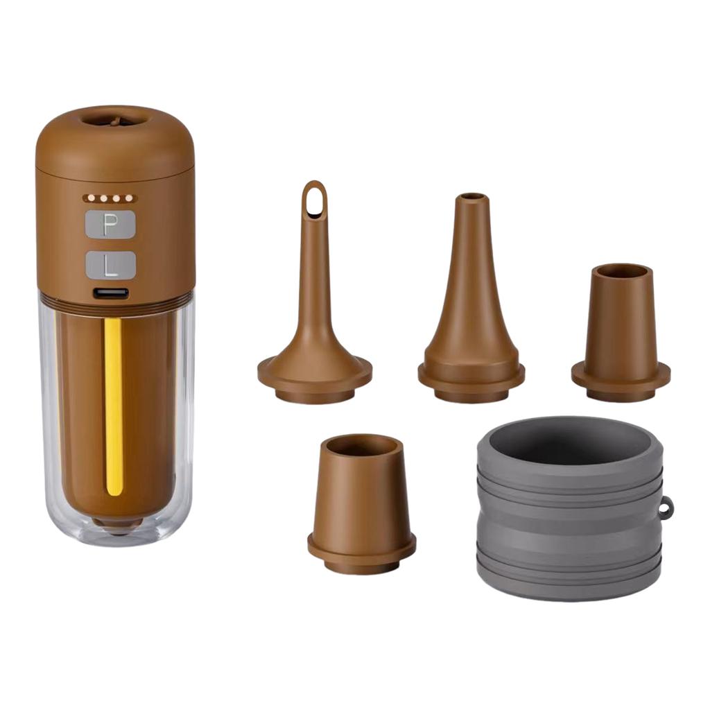 Pompa Aria Elettrica Ultra Veloce 430L/min Tipo-C Potente Mini Pompa per Materassi Ad Aria Galleggianti da Piscina Sacchi Sottovuoto