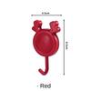 3992 Bathroom Hook Strong Adhesive Punch-free Door Rear Kitchen Bathroom Nail-free Sticking Wall Hook
