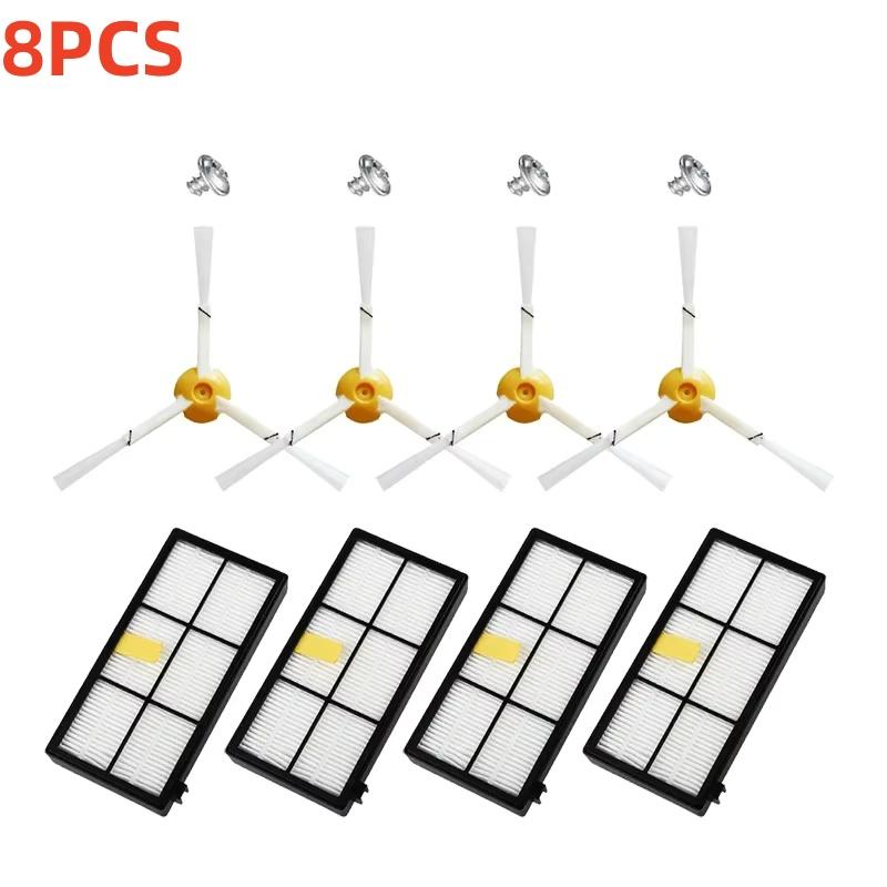 HEPA Filter Hauptseitenbürsten Für iRobot Roomba 800 900 Serie 805 864 871 891 960 961 964 980 Staubsaugerteile Zubehör