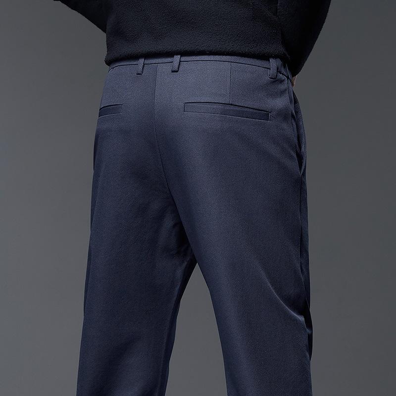 Autumn and Winter Nine-point Men's Casual Pants