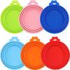 Silicone Canned Sealed Lid Pet Food Can Lid For Puppy Dog Cat Storage Top Cap Reusable Cover Lid Health Pet Daily Supplies