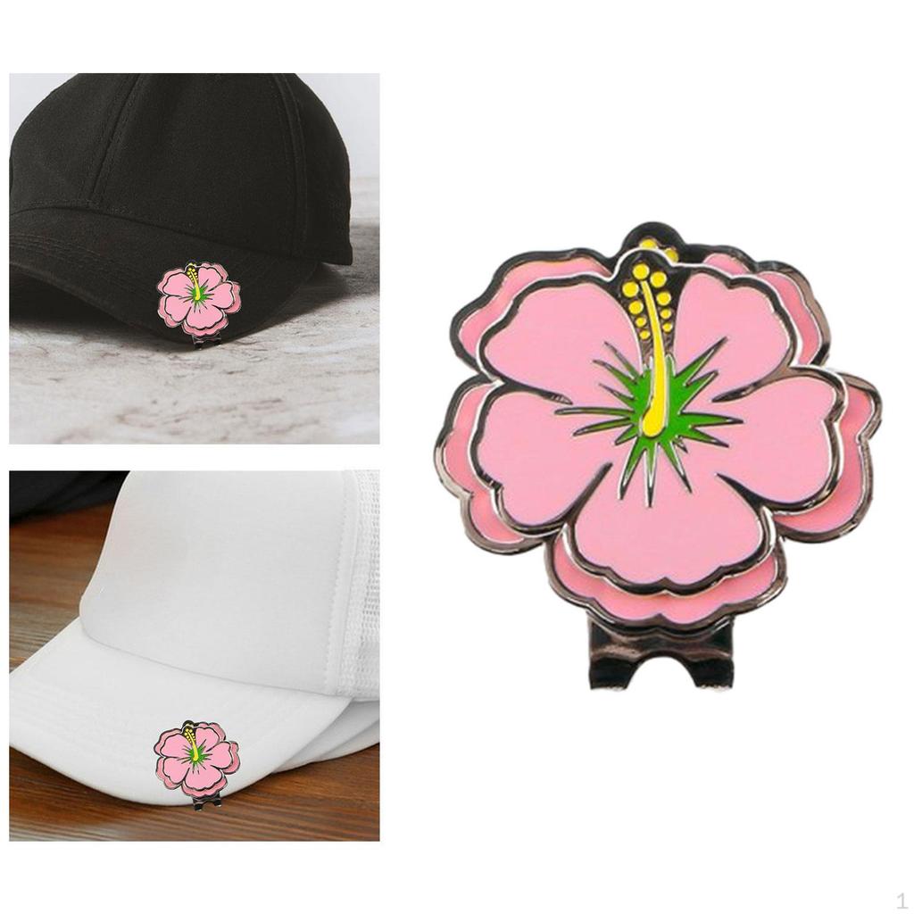 Flower Golf Ball Marker Mark Tool Gifts for Men Women Golfers
