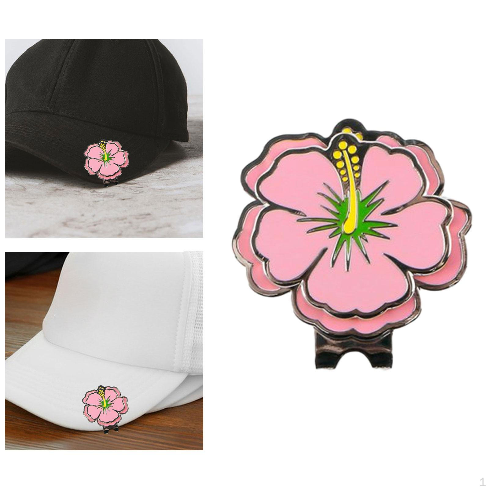 

Flower Golf Ball Marker Mark Tool Gifts for Men Women Golfers рожевий