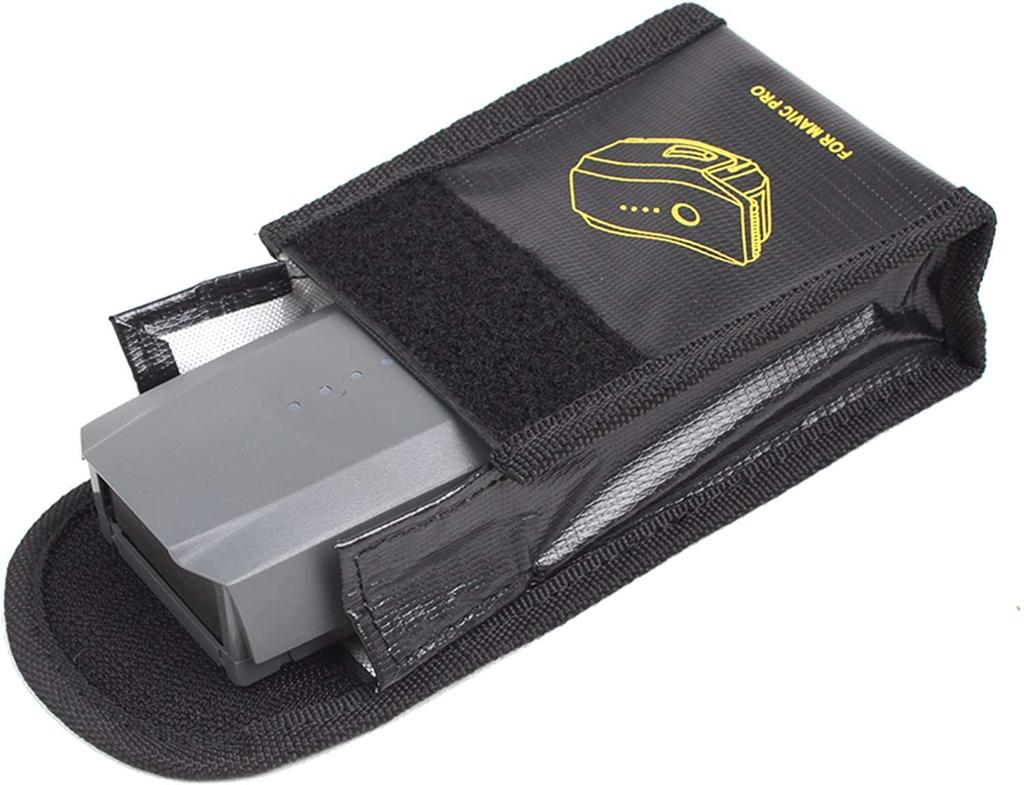Fireproof Lipo Battery Bag for DJI Mavic PRO | Safe Charging Protection | Blast-Proof and Heat Resistant | 115x95x64 Mm