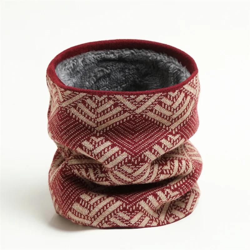 Winter Outdoor Sports Scarves Fleece Neck Gaiter Ski Tube Scarf Half Face Cover for Men Women Cold-proof Collar Neckerchief