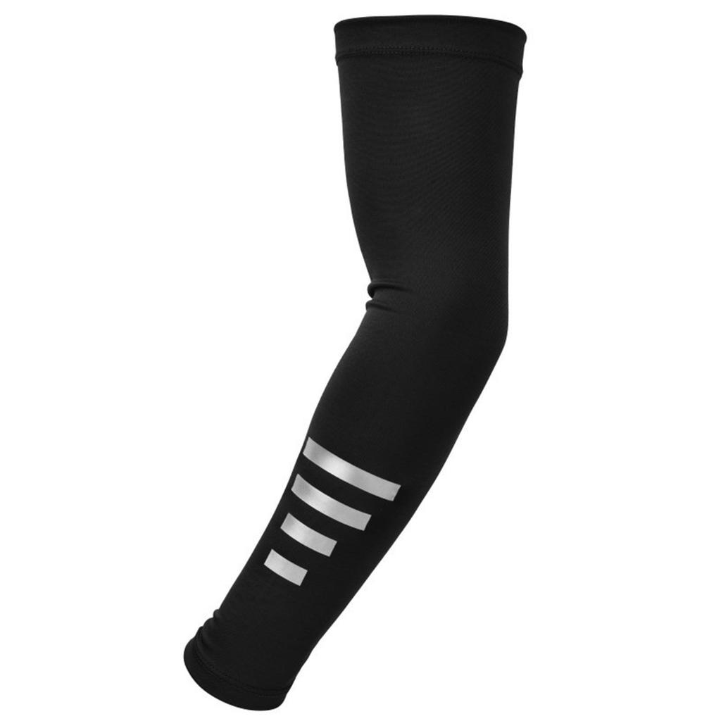 Reflective UV Protection Arm Sleeves For Outdoor Sports Breathable Spandex Fabric With Night Visibility Design