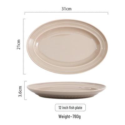 Cream Style Ceramic Dinnerware