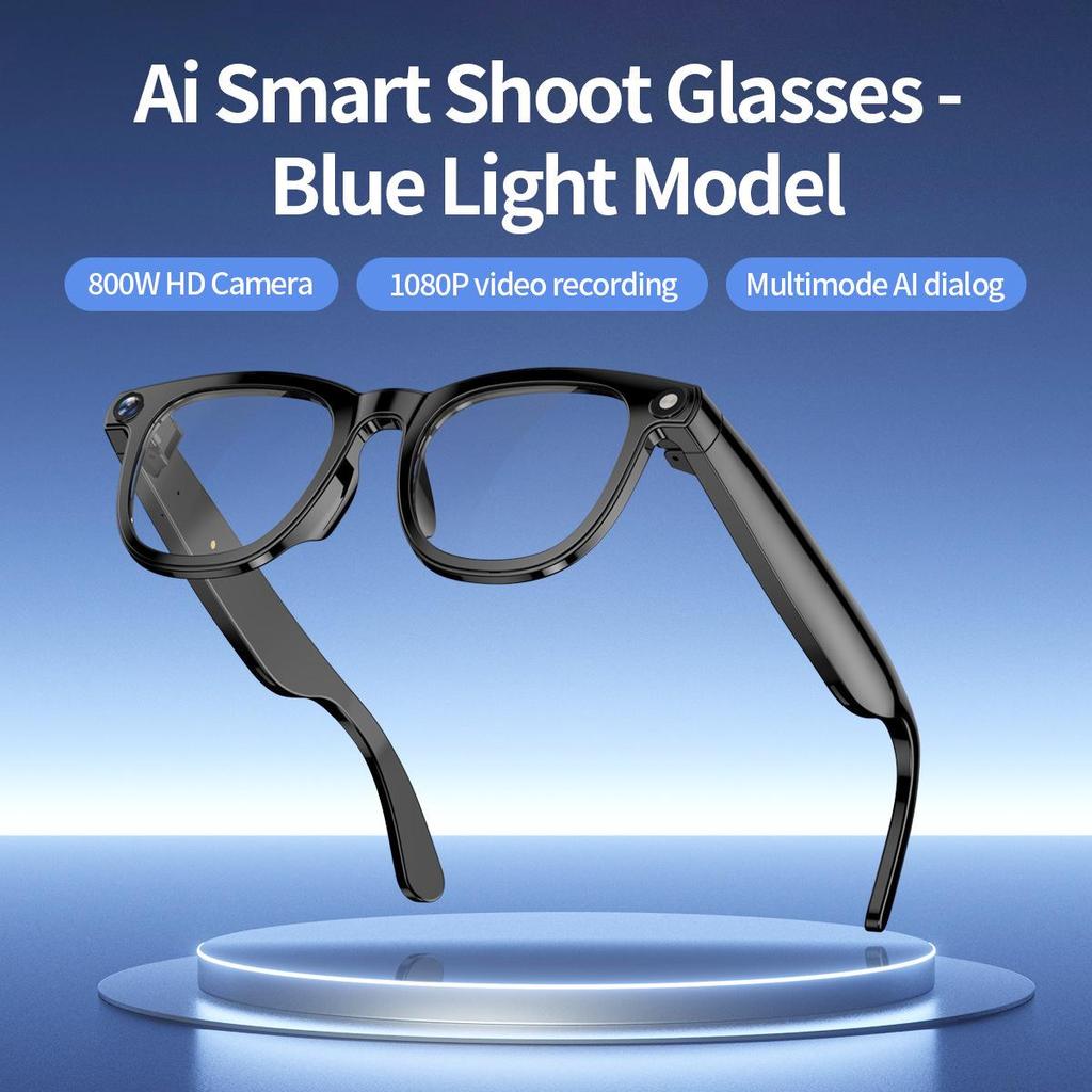 CY01 Smart Glasses: 5MP Camera, AI Translation, Voice Assistant, Local Recording