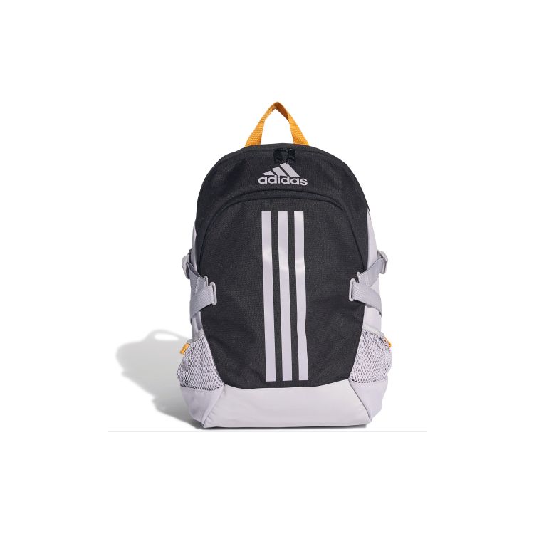 Adidas Sports Trend Logo Zipper Backpack Unisex Backpack Black Glory-Gray GE3328 Black/Glory Gray