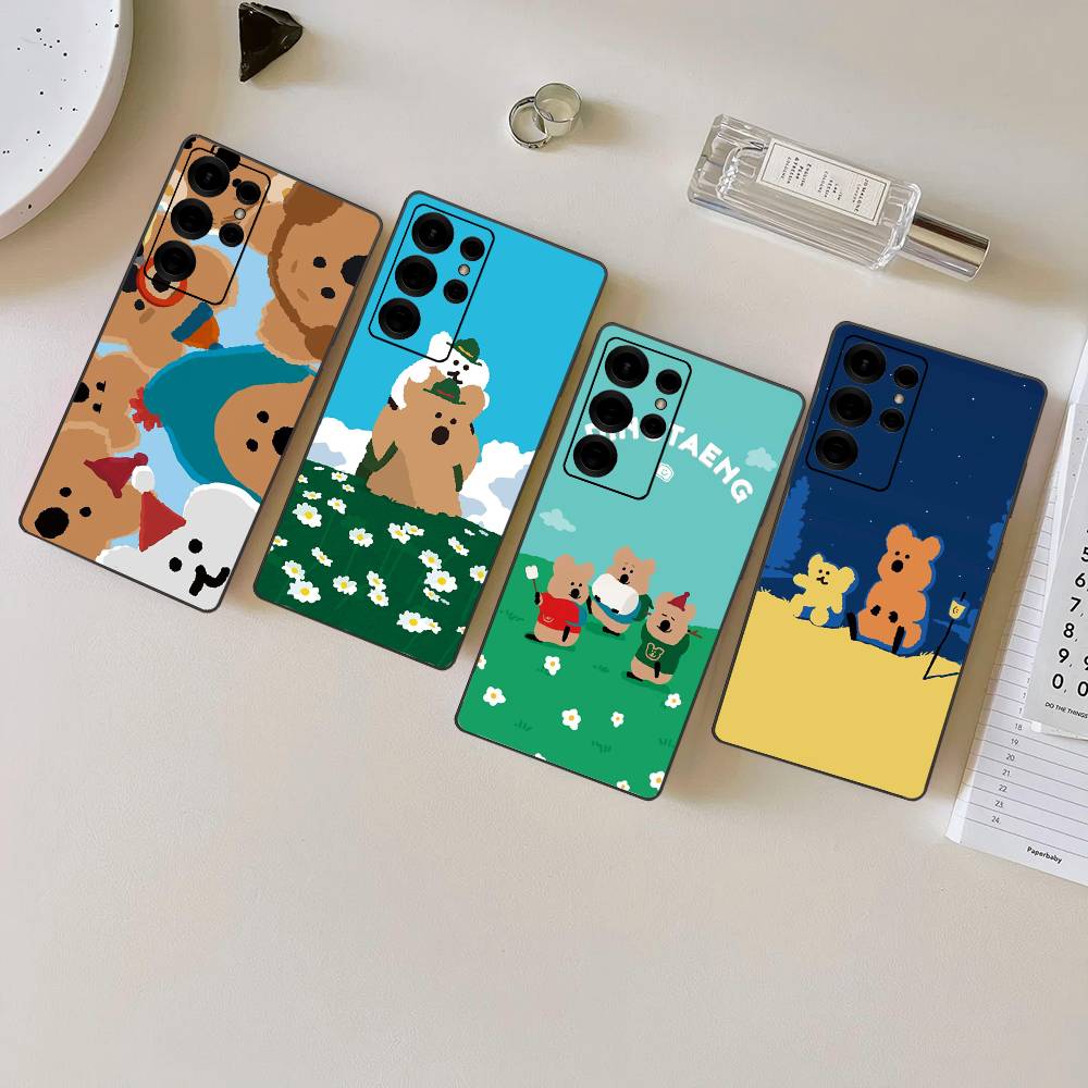 Beliebte Charakter Cut D-Dinotaeng Handyhülle Für Samsung S 24 Fe 25 Ultra Plus 20 Lite 21 30 22 23 24 22 Ultra 5G Fundas