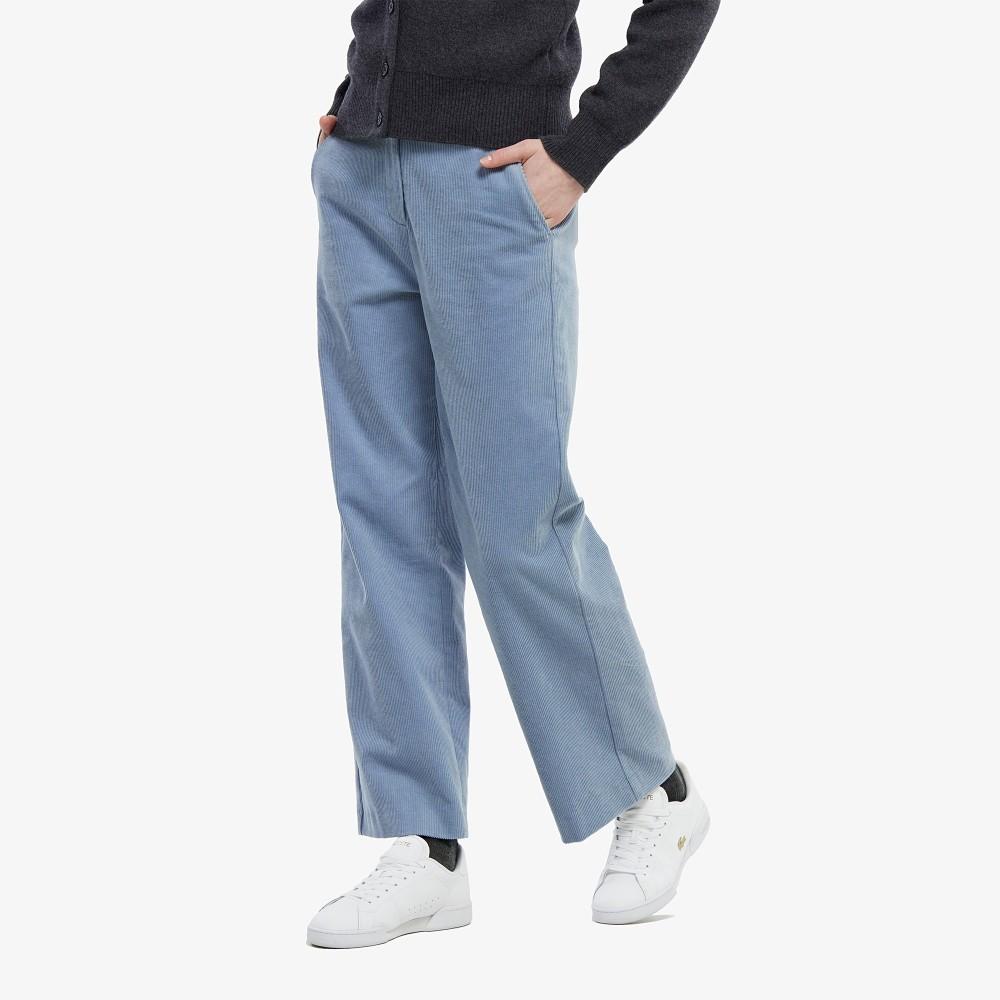 Lacoste Women's Semi-Wide Casual Corduroy Pants HF625E-55NHBP