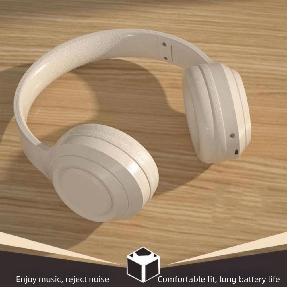 Bluetooth 5.3 Kabellose Bluetooth-Kopfhörer Verstellbarer Kopfbügel Sport Gaming Ohrhörer Büro