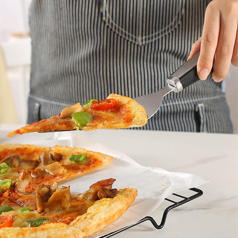 2 Bucăți Tăietor Roată Pizza și Servitor de Plăcintă - Mâner Anti-Alunecare, Feliator de Pizza Ascuțit din Oțel Inoxidabil