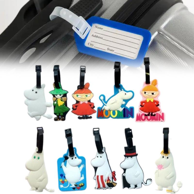 Pattern Luggage Snufkin Identification Plate Hanging Boarding Tool Pass