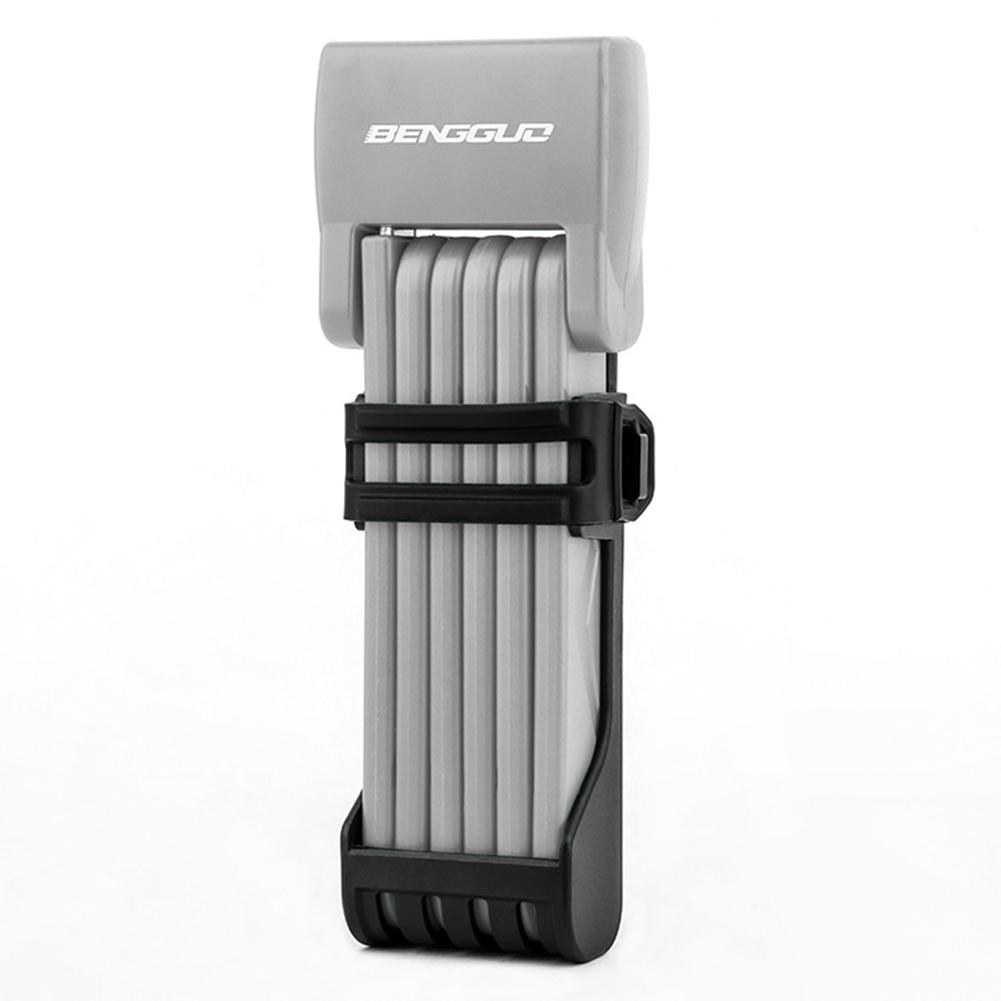 Fiets Vouwslot Hoge Beveiliging Fiets Vouwslot Anti-Diefstal MTB Racefiets Slot voor Motorfiets Scooter E-Bike