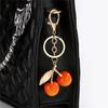 Fashionable Cherrys Sturdy Resin Charm Pendant Elegant Keychain Charm Accessory for Styles Expression Daily Use