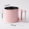Semi Automatic Flour Handheld Baking Filter Sieve Powder Shaker Kitchen Tool