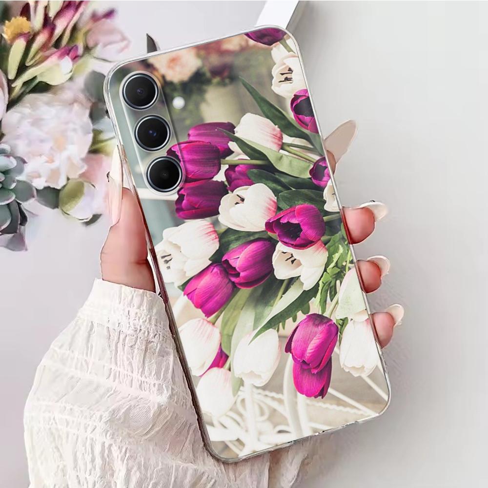 Für Samsung Galaxy A24 4G Hülle Cartoon Weiche Silikon Handyhülle Für Samsung A24 SM-A245F A 24 Rückabdeckung Transparent Fundas Coque