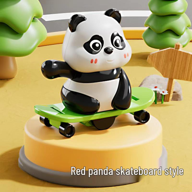 Hula Hoop Panda Wind-up Toy - Children's Birthday Gift Series