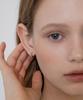 Tatiana (Silver 925) Cubic One-Touch Ring Earrings Ec3282