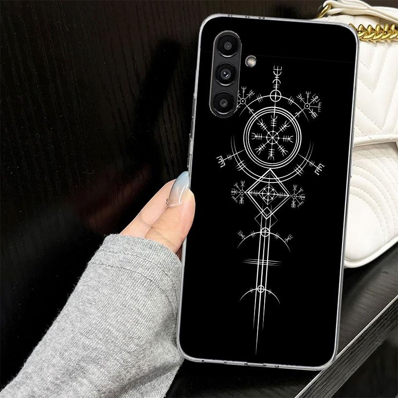 Nordic Norse Case for Samsung A17 A16 A56 A36 A26 A15 A55 A35 A25 A14 A54 A34 A24 Phone Cover A13 A53 A33 A23 A05S A04S
