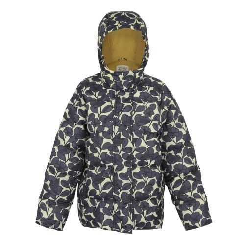 Regatta | Womens grey /Ladies Orla Kiely Birdy Quilted Over | Sized Jacket Uk | Size 12 | Joom